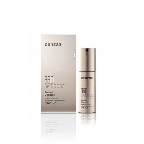 Cenzaa 360 Skincode Retinol Cocktail 30Ml< Retinol Serum