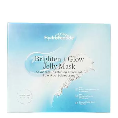 HydroPeptide Brighten + Glow Jelly Mask 4St< Gezichtsmaskers