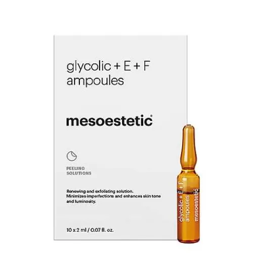 Mesoestetic Glycolic + E + F Ampoules 10X2Ml< Ampullen