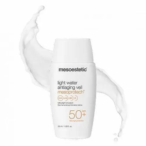 Mesoestetic Light Water Antiaging Veil 50+ 50Ml< Zonnecremes