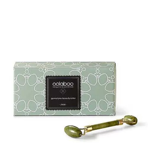 OOLABOO Gemstone Beauty Roller Jade< Massage Tools