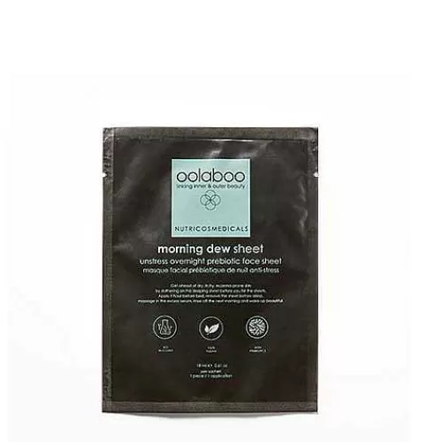 OOLABOO Morning Dew Unstress Overnight Prebiotic Face Sheet 1St< Gezichtsmaskers